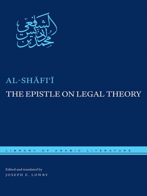 cover image of The Epistle on Legal Theory